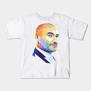 Phil Collins Popart Uncurve Kids T-Shirt